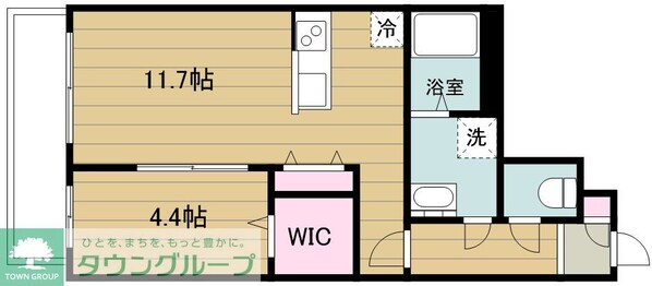タウンコード南品川の物件間取画像